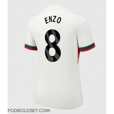 Chelsea Enzo Fernandez #8 Udebanetrøje Dame 2025-26 Kortærmet Chelsea Enzo Fernandez #8 Udebanetrøje Dame 2025-26 Kortærmet
